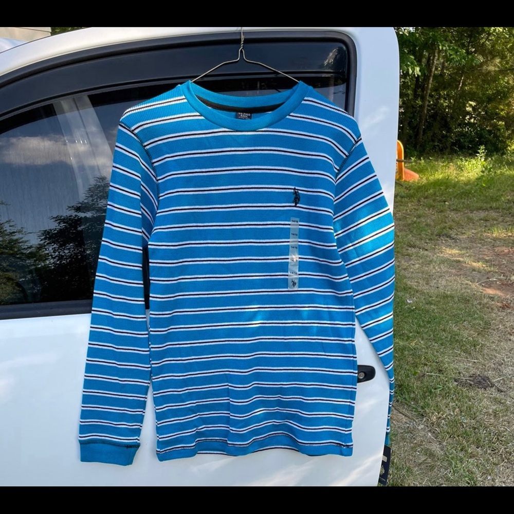 U.S. Polo Assn. Long Sleeve Knit Shirt